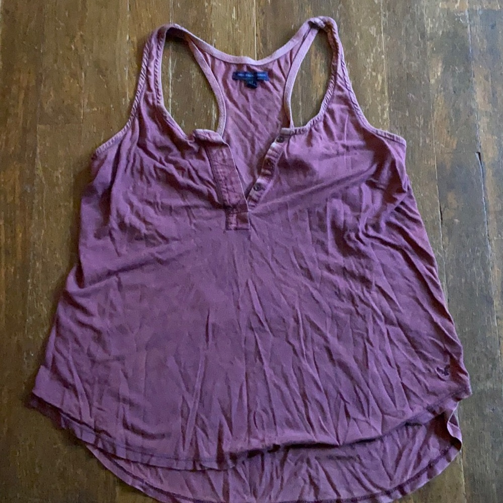 Purple American Eagle Tank Top